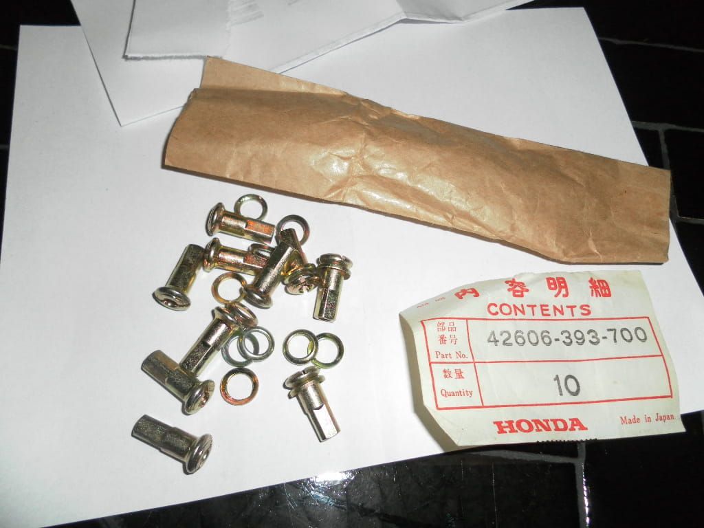 10 stuks  spaaknippels behorend bij			42606-393-700