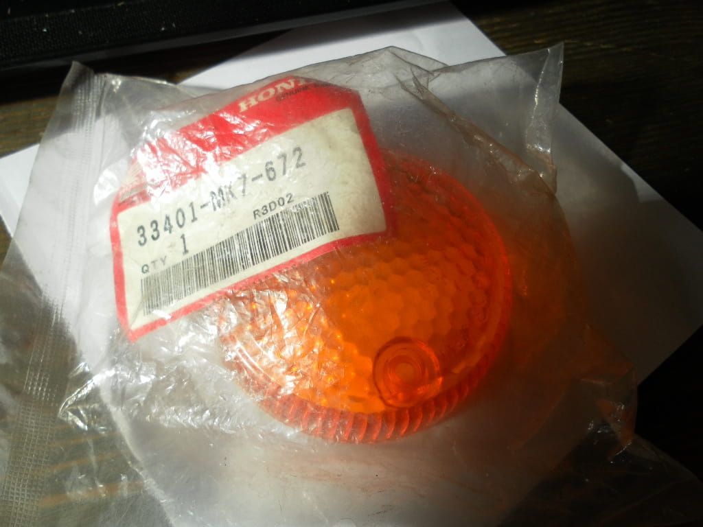 Knipperlichtglas  , vf750c , c2 1998-02 		oem 		33401-mk7-672