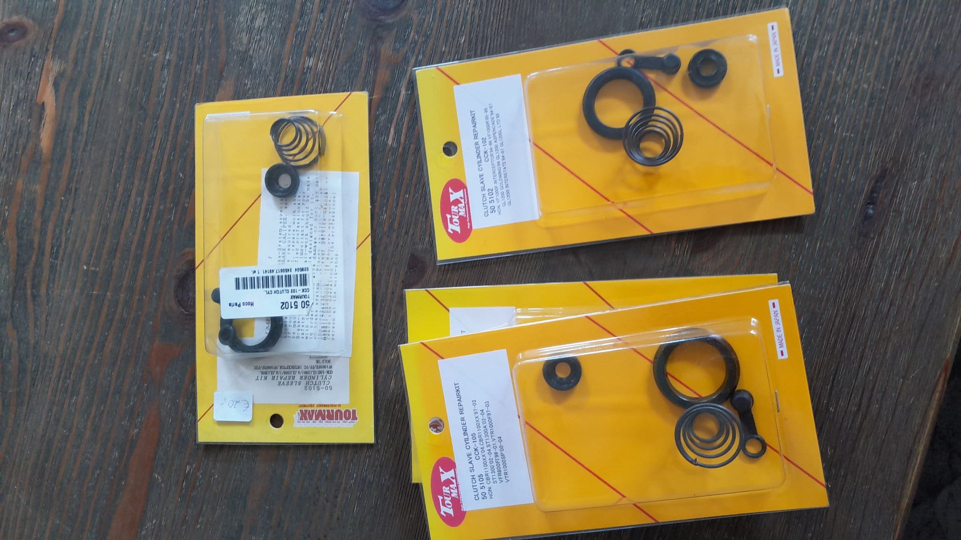 Revisieset koppelingcilinder onder  , cck-401