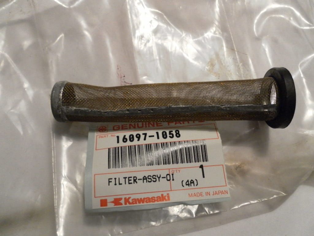 Oliefilter gaas metaal // Vn750 1986-89 vn700 vn800 vn900 vn1500	staal	oem	k2006	16097-1053	16097-1058