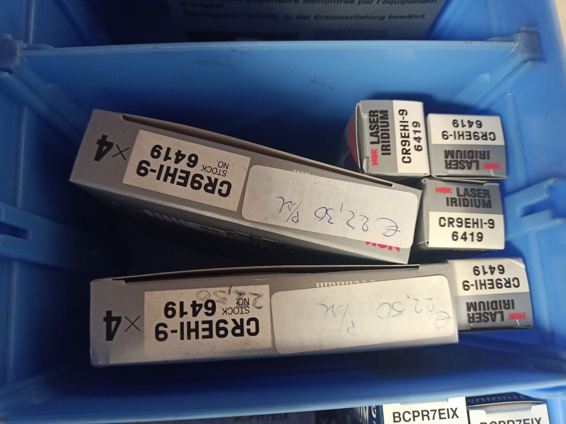 4 stukd ngk bougie CR9EHI-9 LASER IRIDIUM  , Cbr900rr 2000-01