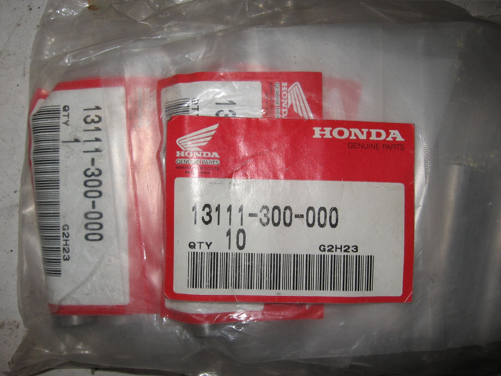 4x Pistonpen  , cb750k / cb750f 76-78 , cb900c 80-82 , cb900f 81-82,  13111-300-000