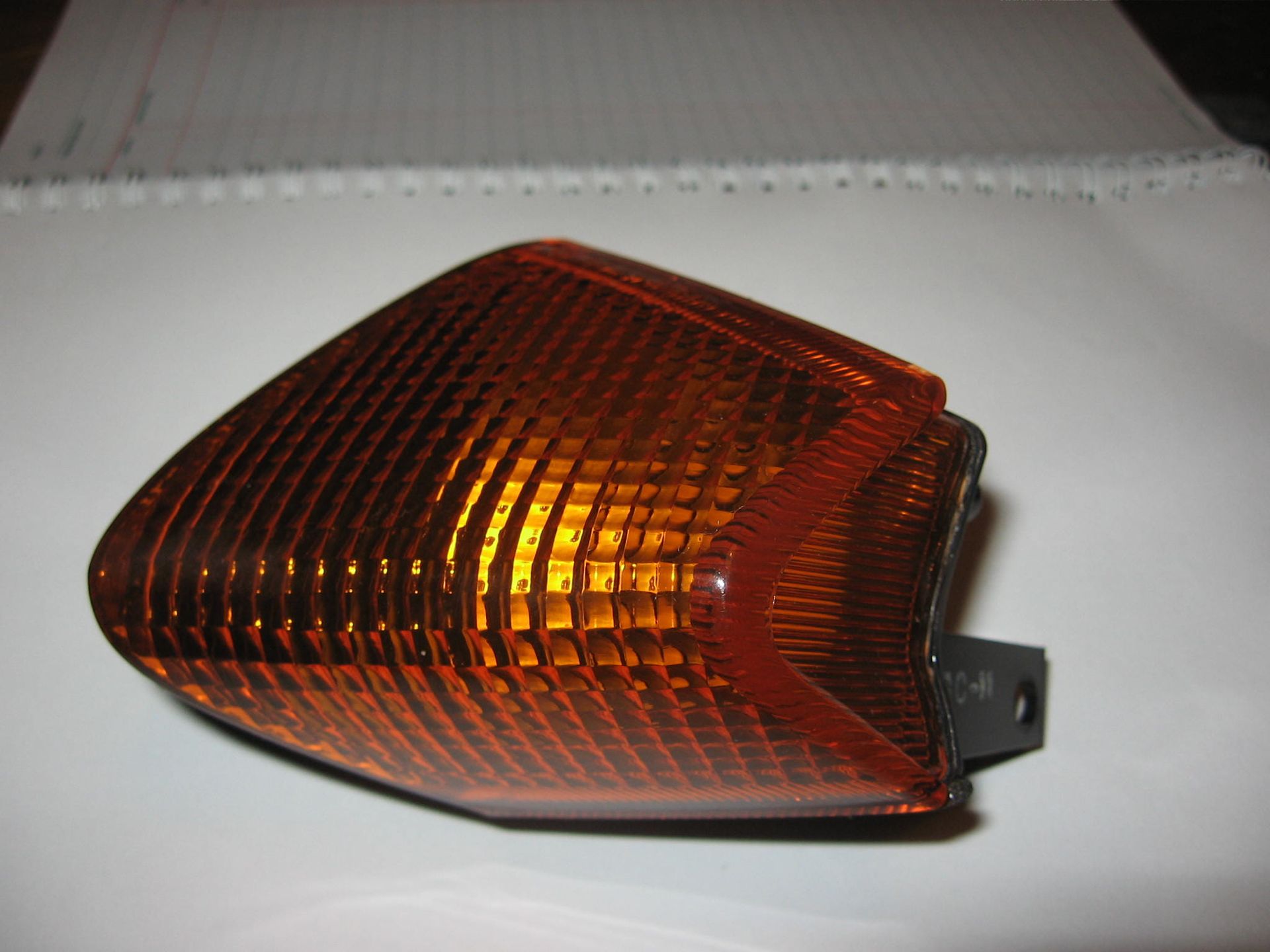 knipperlichtglas rechts voor // vfr750f 1990-1997 europese uitvoering 		honda		33410-mt4-611