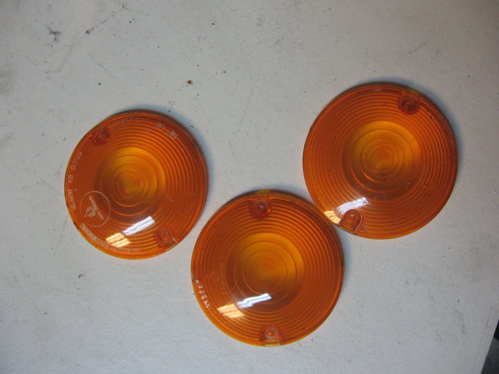 Knipperlichtglas 8,2 cm // 1996 zie nummer cts-0012 f clear alternativ