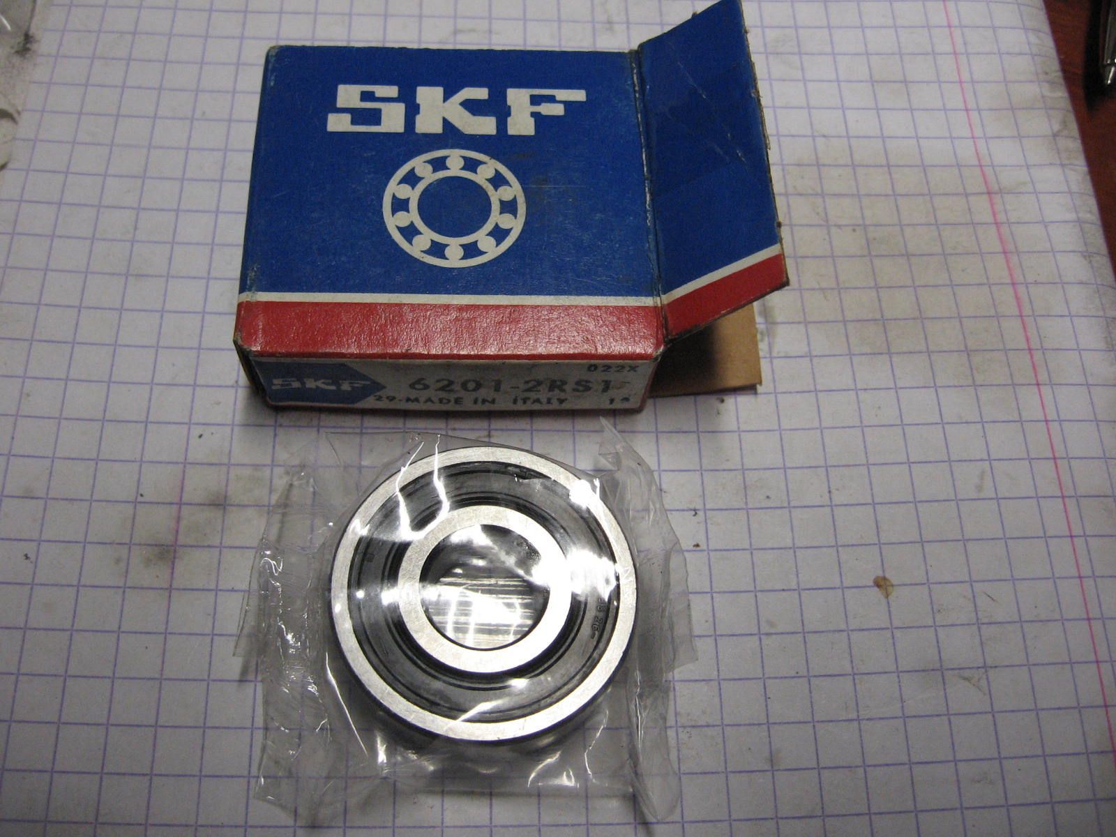 kogellager	skf	6201-2rs1