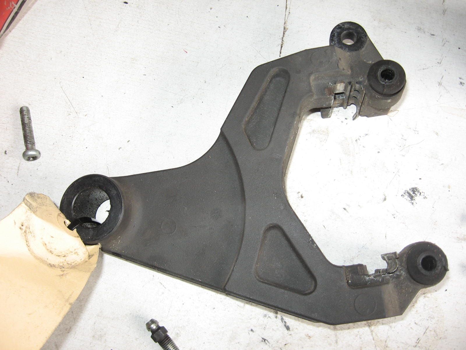 houder achterremklauw	Fjr1300 2009	onderdeel van 3p6-2580-w00