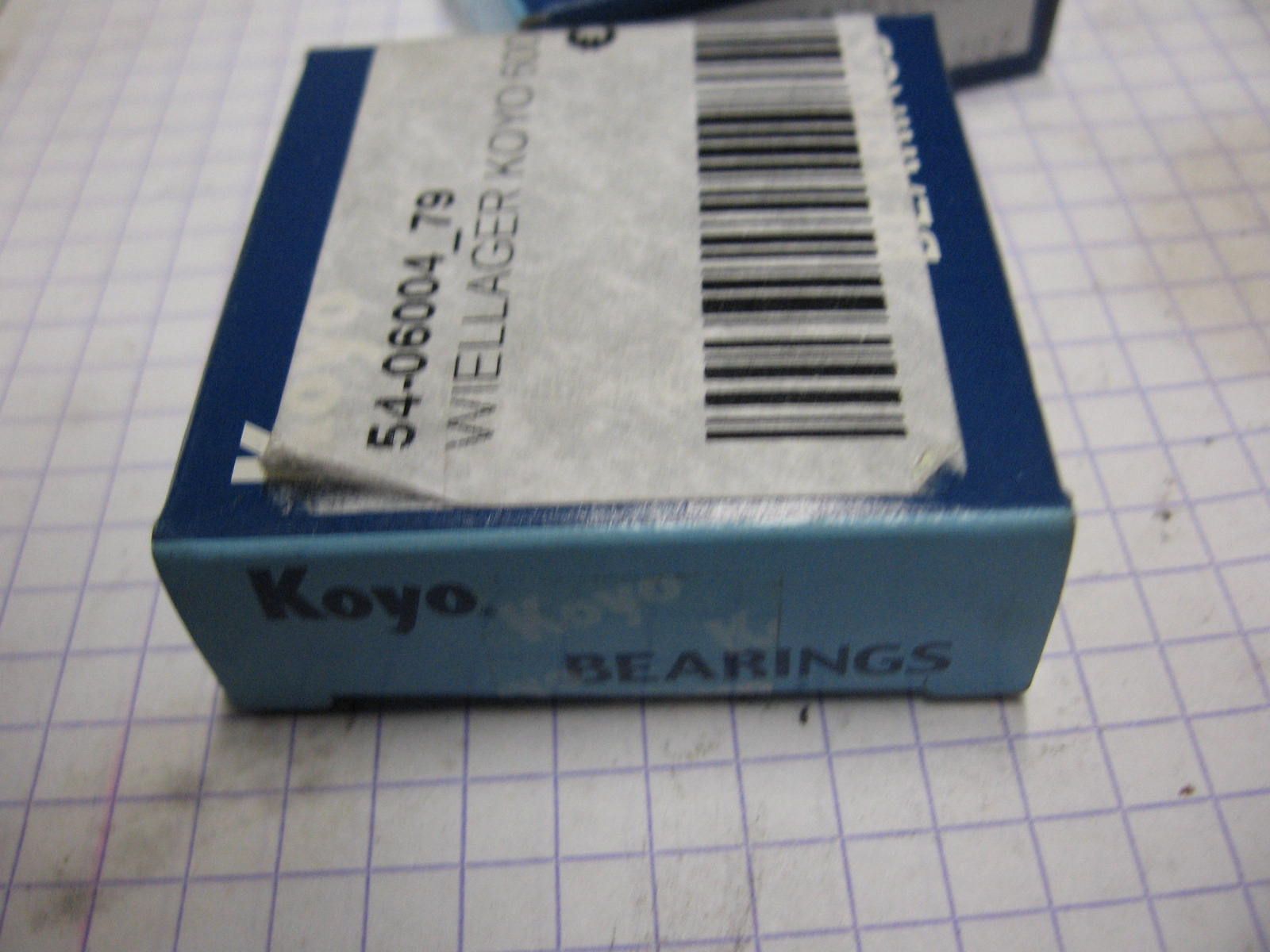 kogellager	wiellager	6004 2rs	Koyo