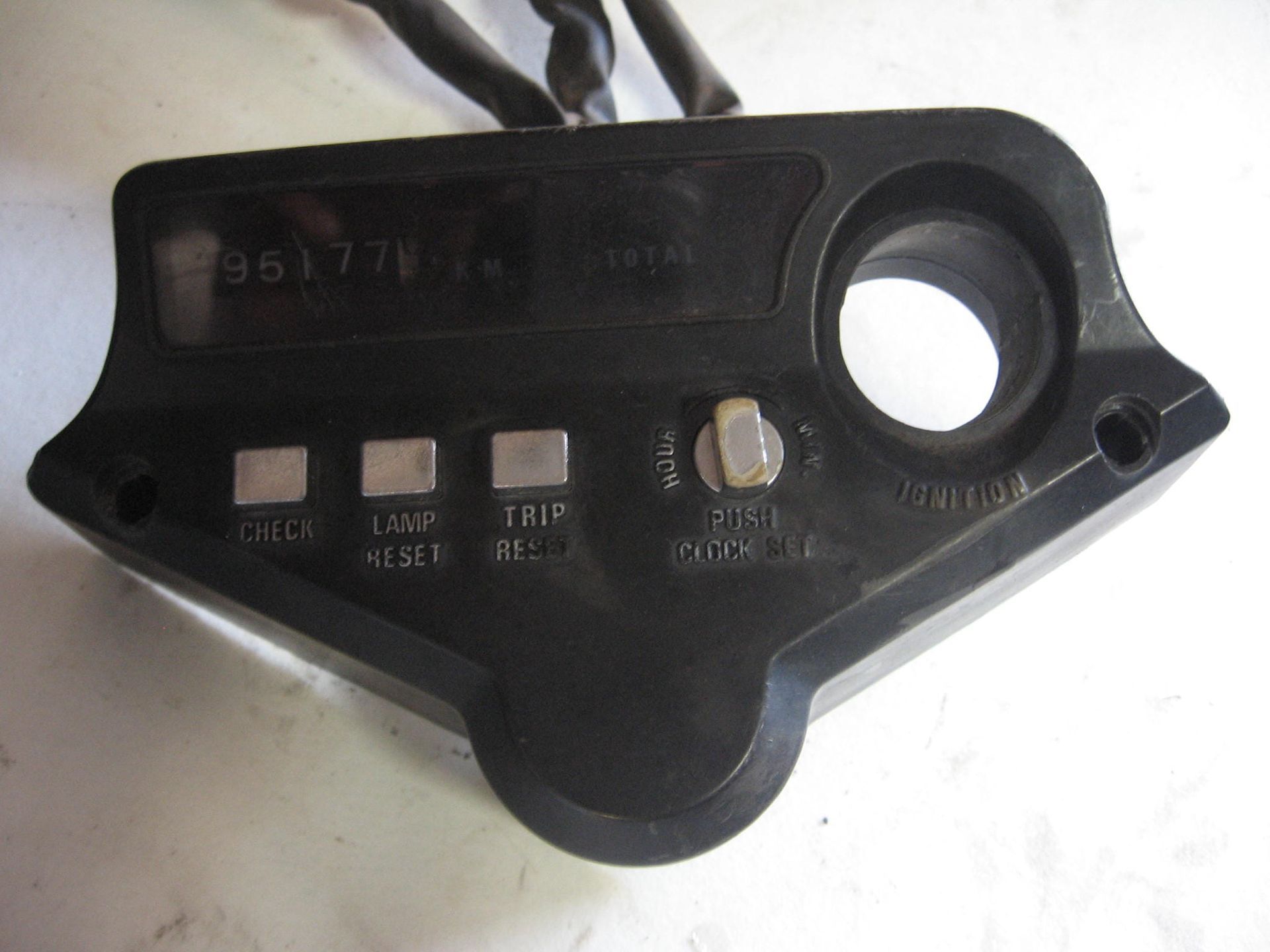 Pilotbox , kilometer teller bediening tellerset /95177km / vf750s 1985 CM		37600-MB0-892