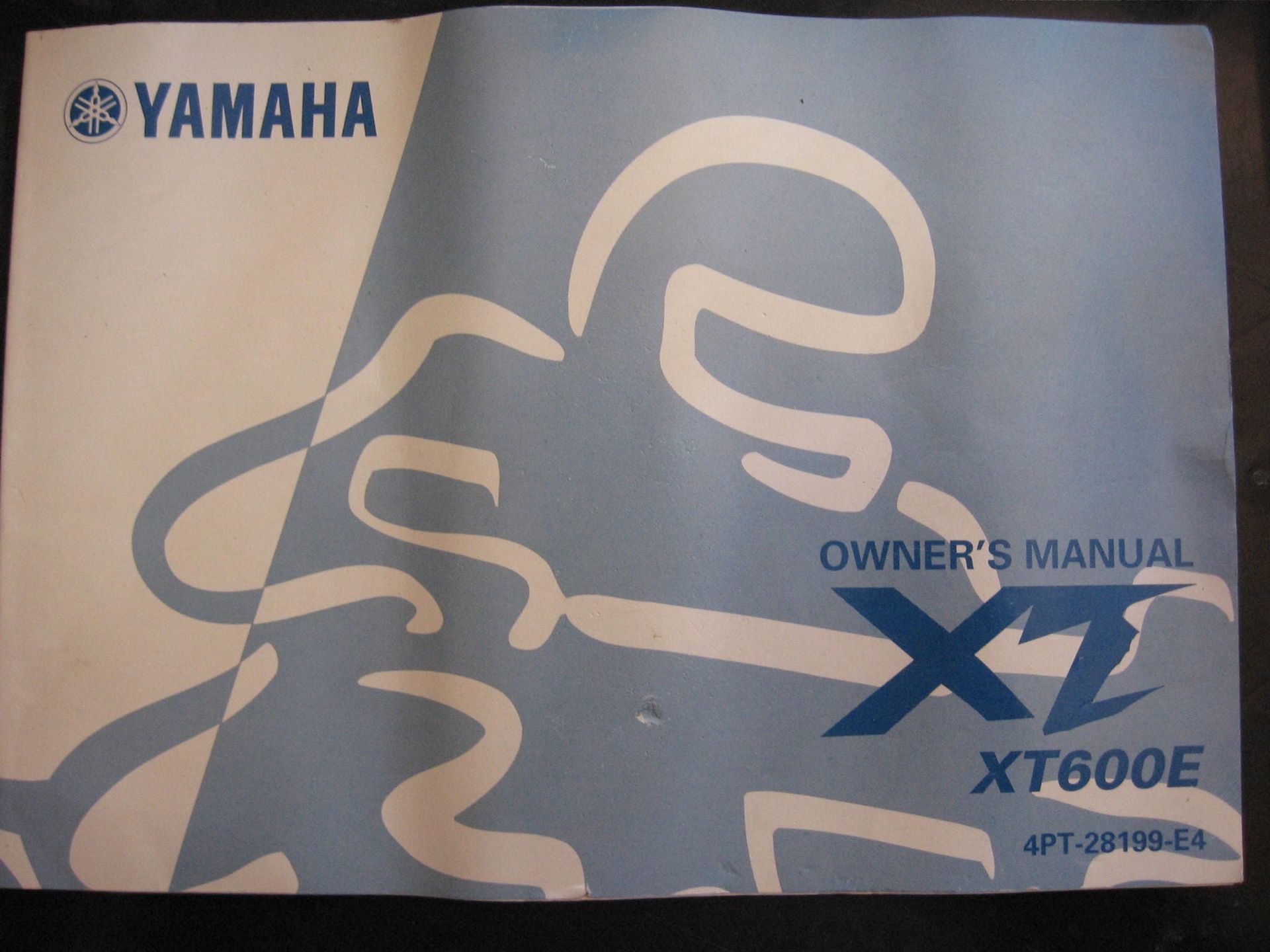 Yamaha owners manual uit 1998	XT600E		4PT-28199-E4	taal: engels conditie zeer goed