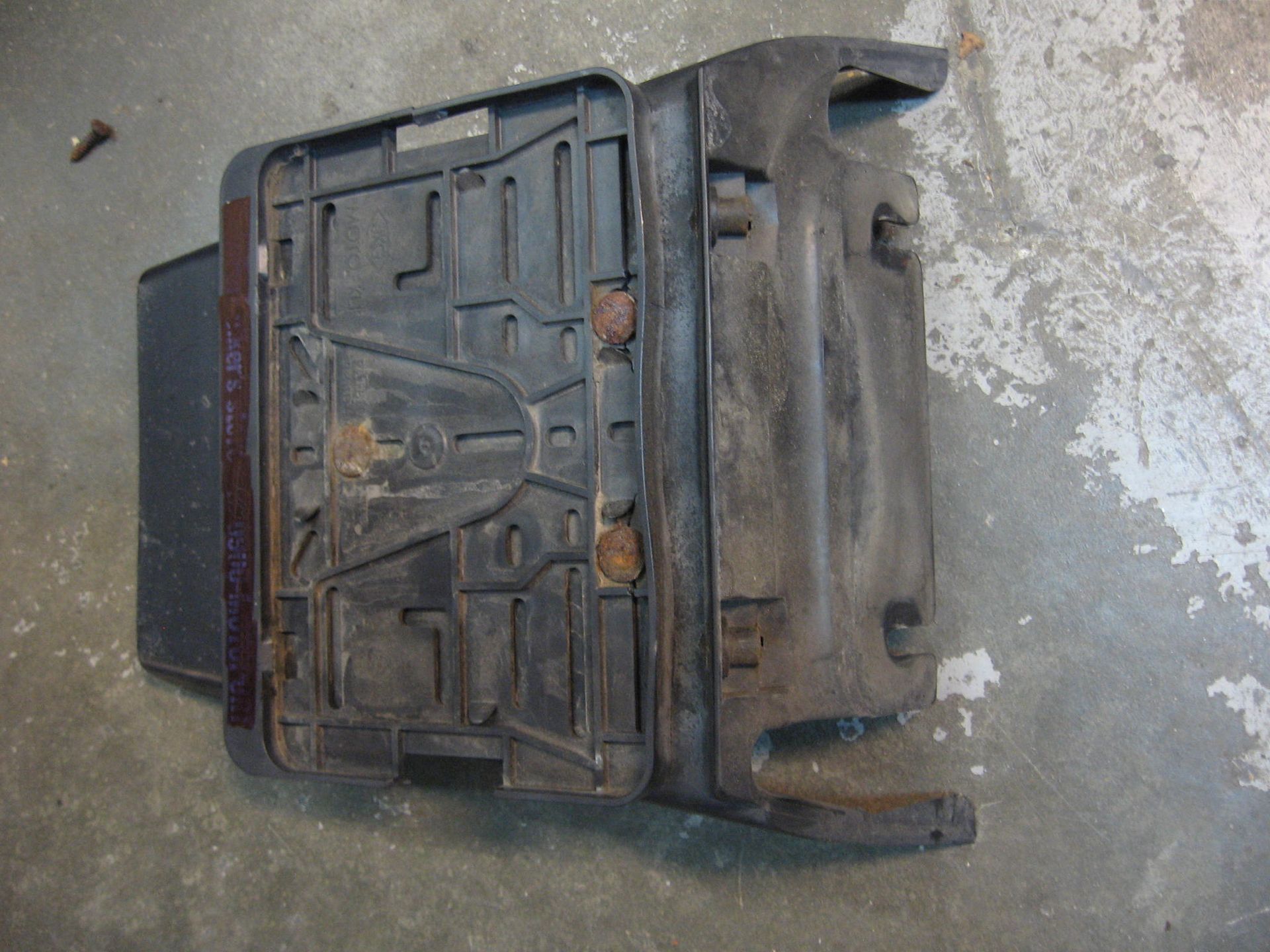 Nummerplaatbevesteging // k75rt k100	46621450472