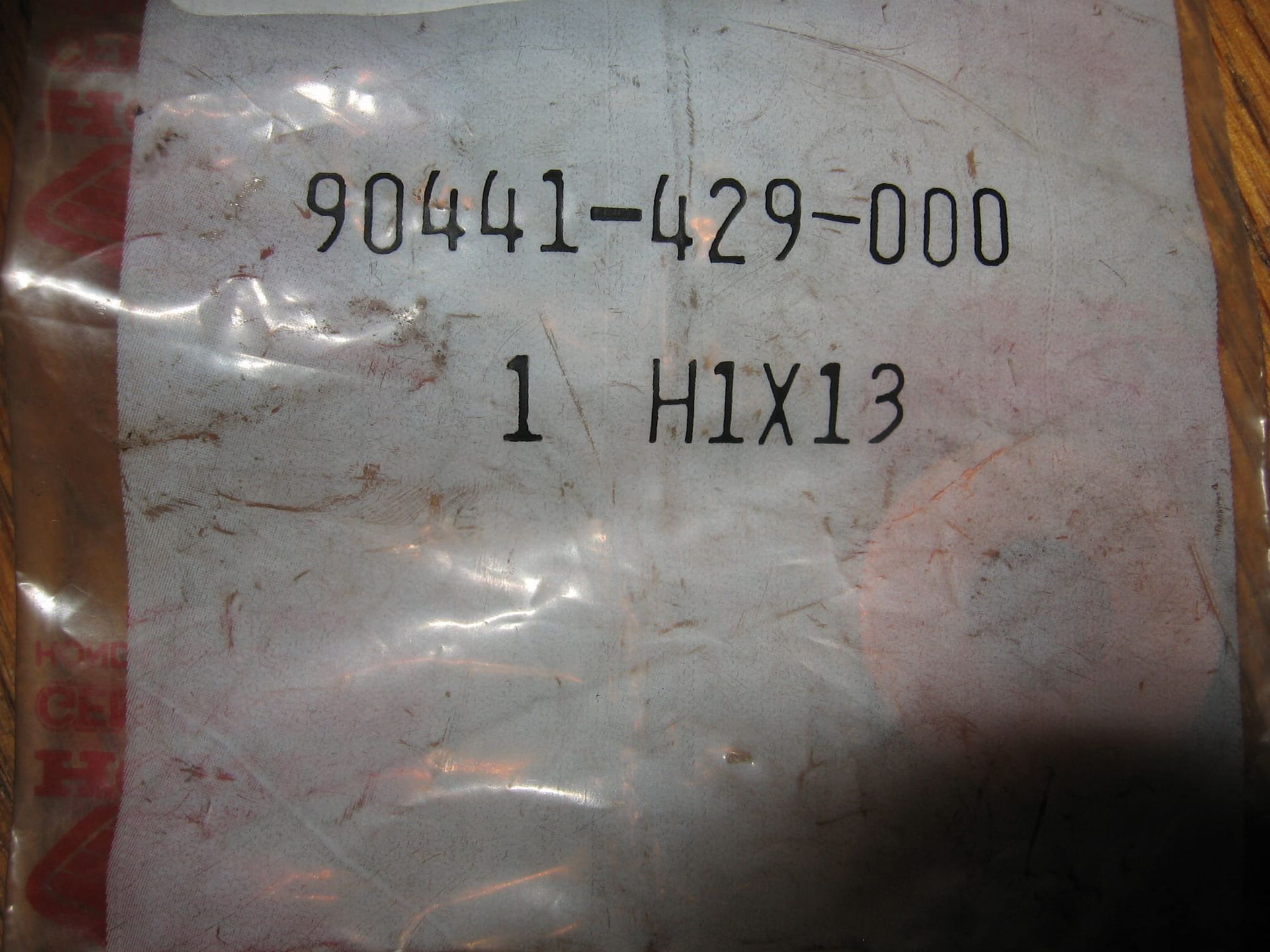 Afdichtingsring onder kopmoer 8mm , Xl500s 79-82 , xr500r 81-82 , 		oem	90441-429-000