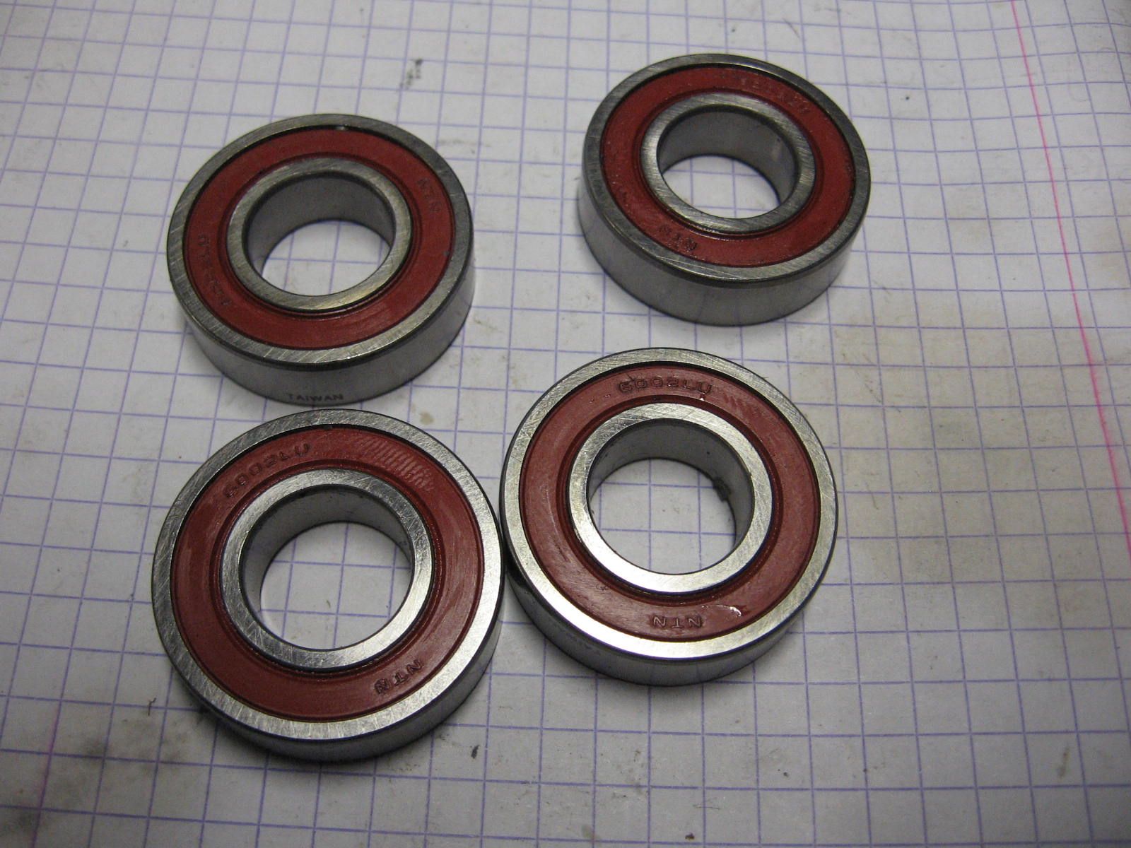 1x kogellager	wiellager	6002 2rs . (1)