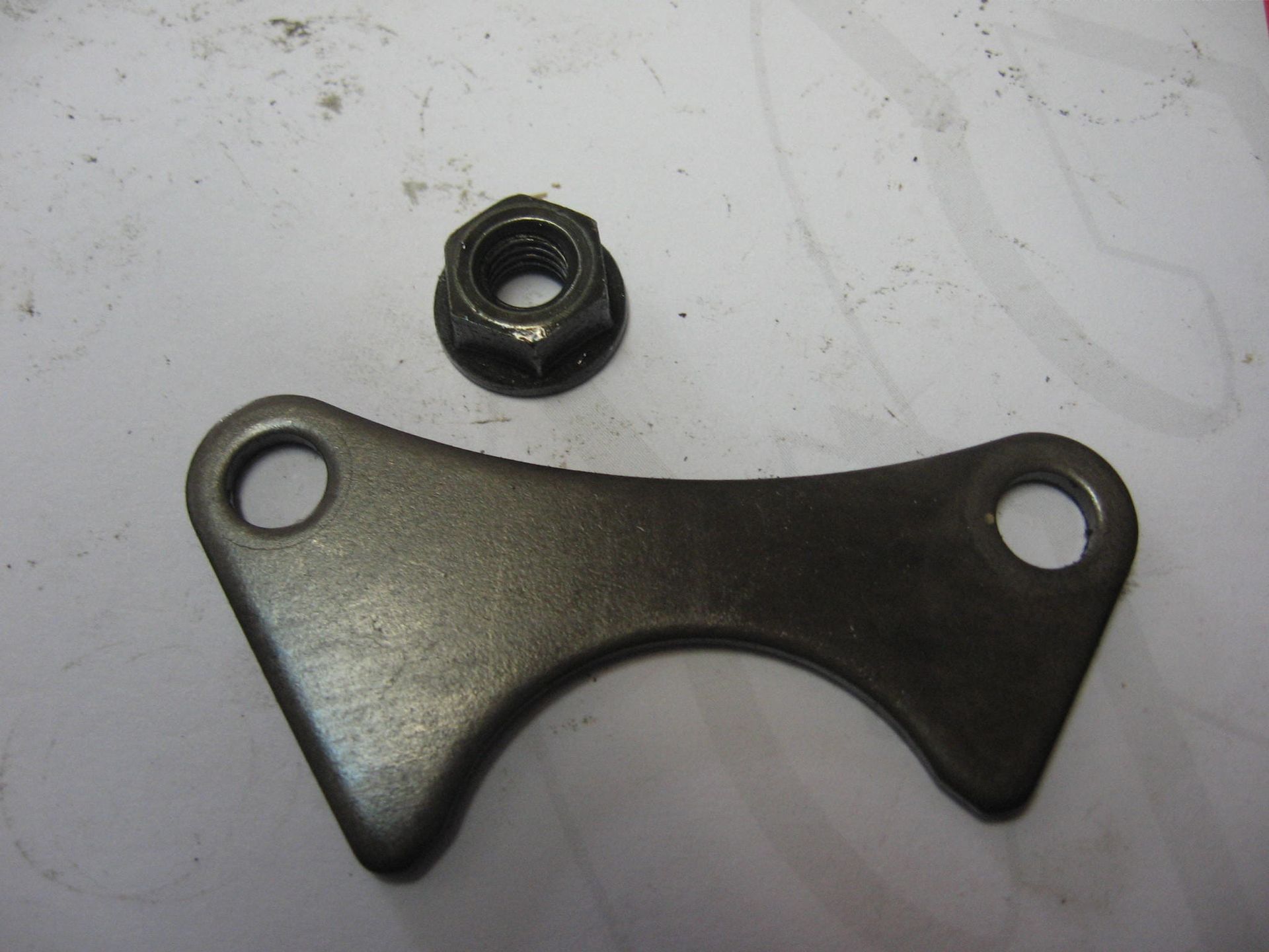 borgplaat schakelmechanisme -- ls650 1996		25331-38a00 + 08316-10063