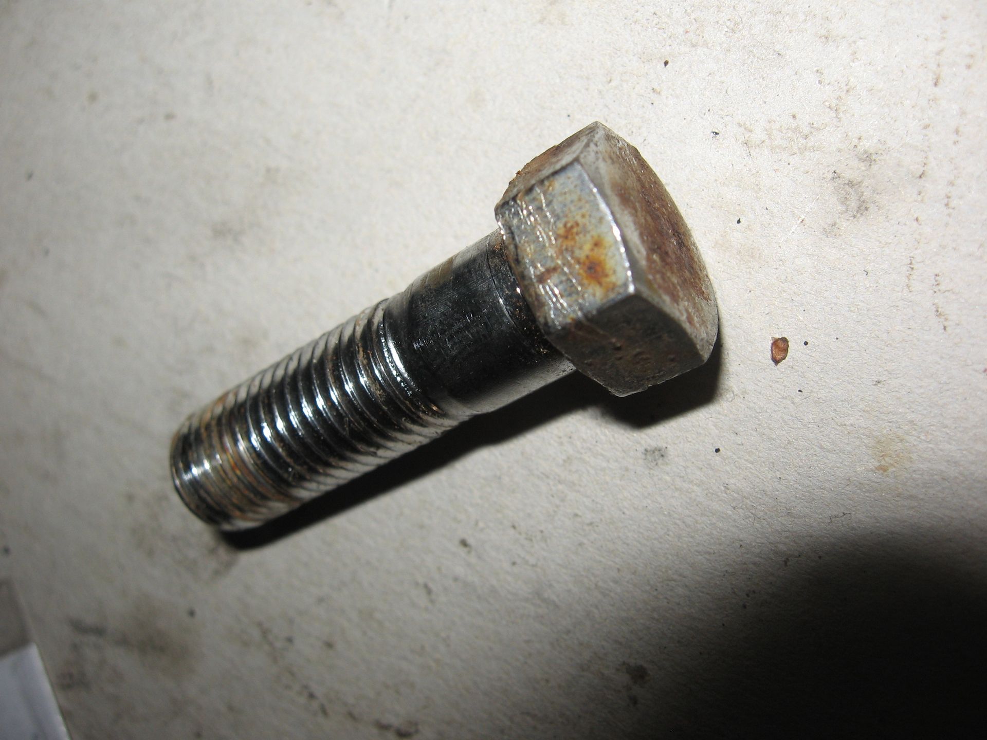 bout bevestiging achterveer onderkant Cb650sc 82 93000-10032-0A 93100-10032-0A