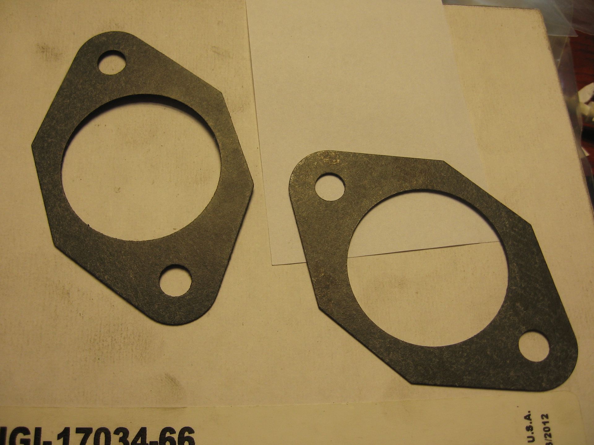 2x gasket intakmanifold , paper , shovel 1978-84	Athena ,		27077-78	Z 700235