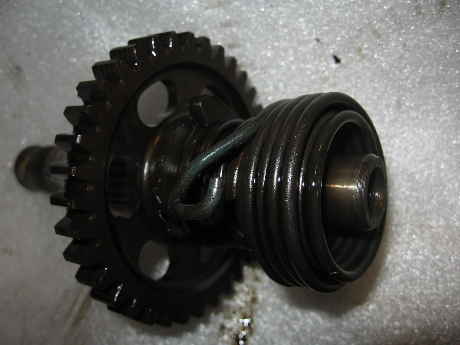 kickstart as kompleet (met kickstarttandwiel en veer / nette splines )	Xbr500 gb500	28211-kn8-000 , 28250-mg3-000 , 28261-mk2-000