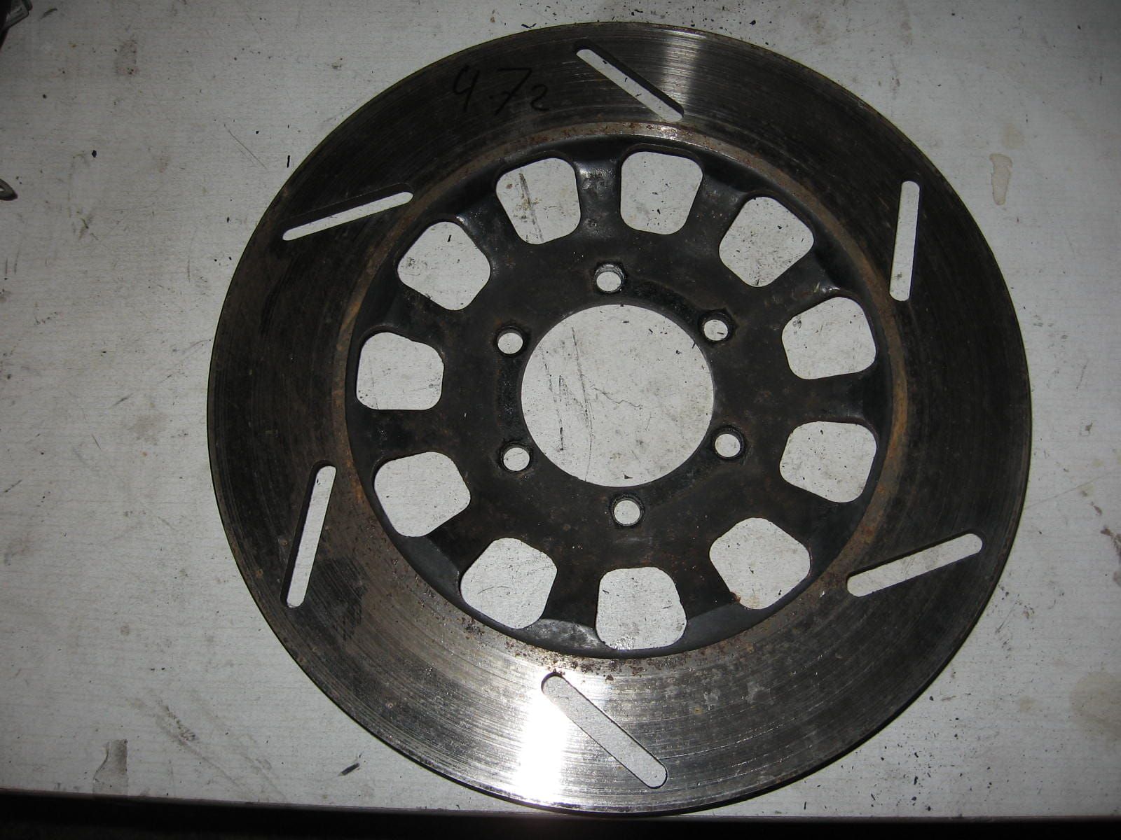 Remschijf voor , voorremschijf D=467mm , d=4,72mm	TR1 xv920 1982 , xj750 82-83	10L-25831	5g9-25831