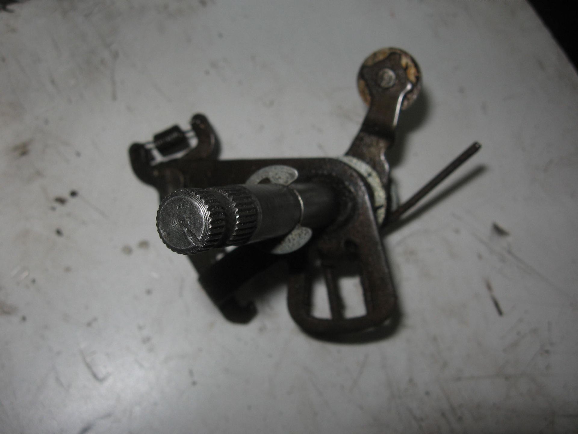 Schakelas + stopperarm // tr1 4x7-18120 + 4x7-18140 5el-18140