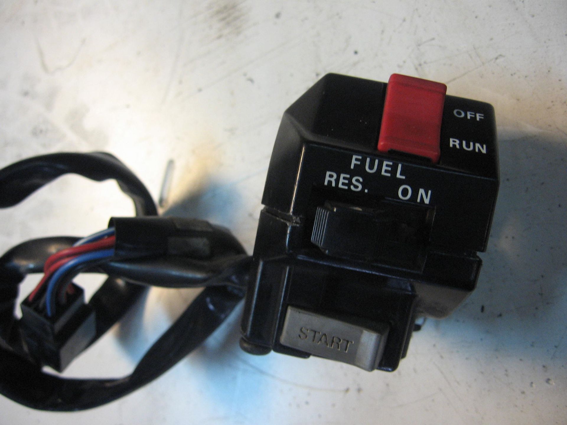 bediening stuur rechts -- xv535 1987-1993		2gv-83973-00