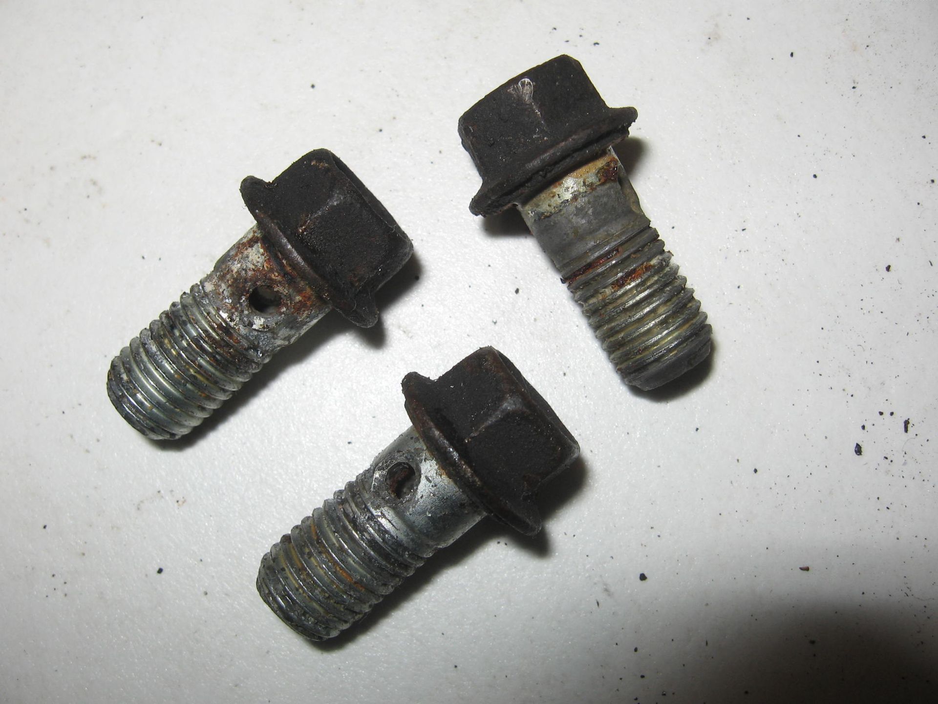 3x enkele banjobout voorrem // TR1,, diverse modellen en types 1972-2004		90401-10034	90401-10159