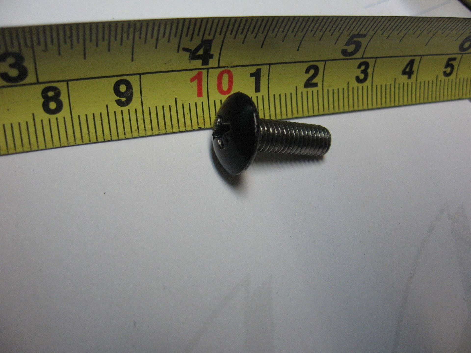 6x boutjes kuip kruiskop zwart M5x16-- zx 600 1985-2008		92009-1654