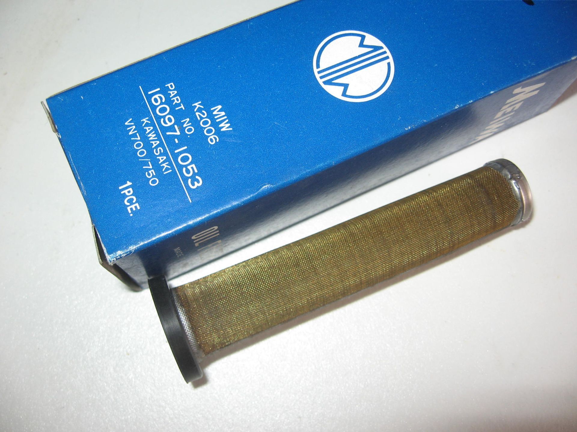 Oliefilter gaas metaal // Vn750 1986-89 vn700 vn800 vn900 vn1500	staal	meiwa	k2006	16097-1053	16097-1058