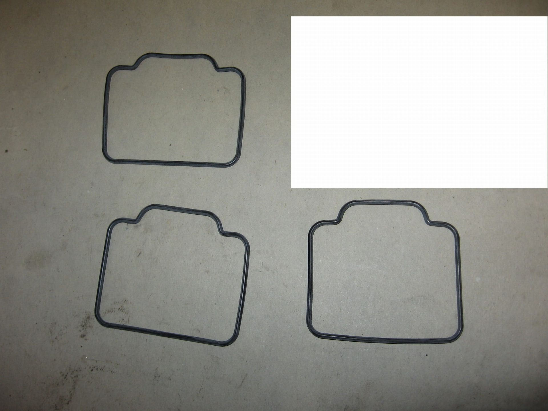 3x vlotterbak pakkingen- gsx-r1100g 86-88,  gsx600f	 88-89 , gsx1100f 88-96 	vervangend 		13251-42a00