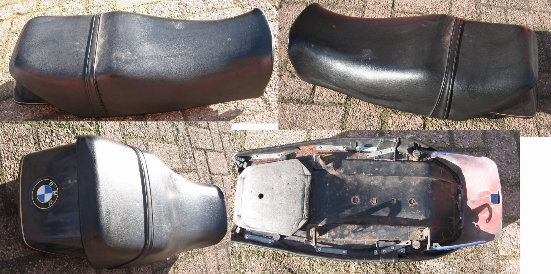 Zadel met kontje	R65 79-85	52531242160 + 52531242360 , in primer , 52532301049