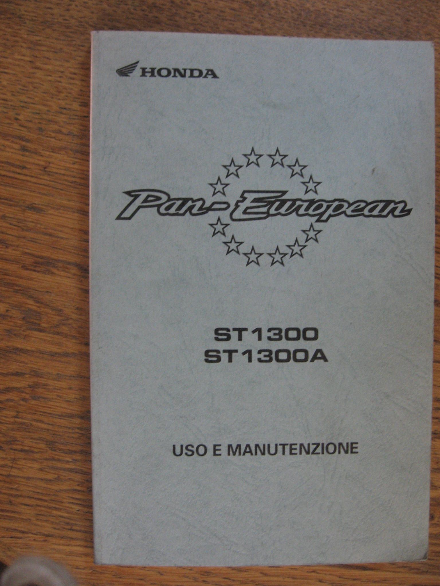 honda owners manual 2002	st1300 pan european		00x32-mcs-6000	engels