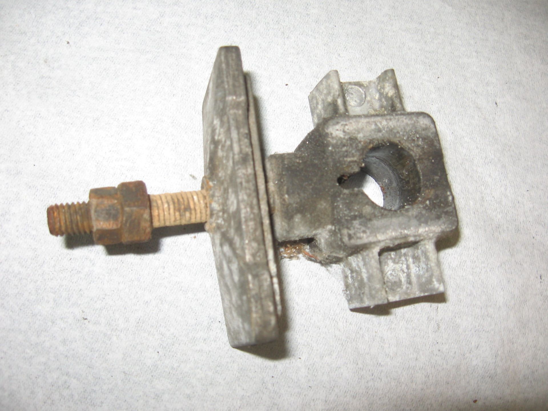 achterwiel kettingspanner , 	Vfr400rg 1986	52120-mj6-720 + 52121-mj6-720