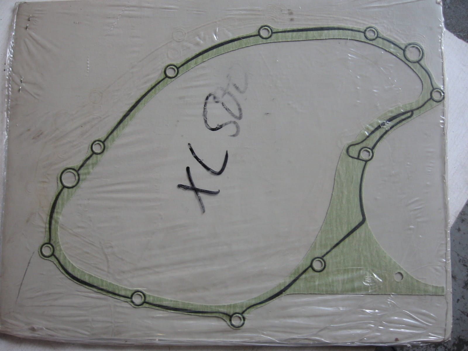 pakking blokdeksel links , xl500		oem		11395-ma0-306