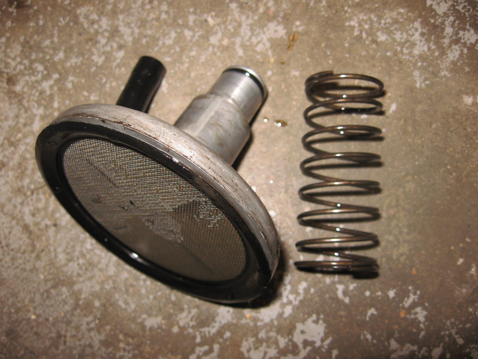 olieaanzuigfilter met veer Cb400f , f2 15153-333-000 , 15151-333-000 , 15157-333-000