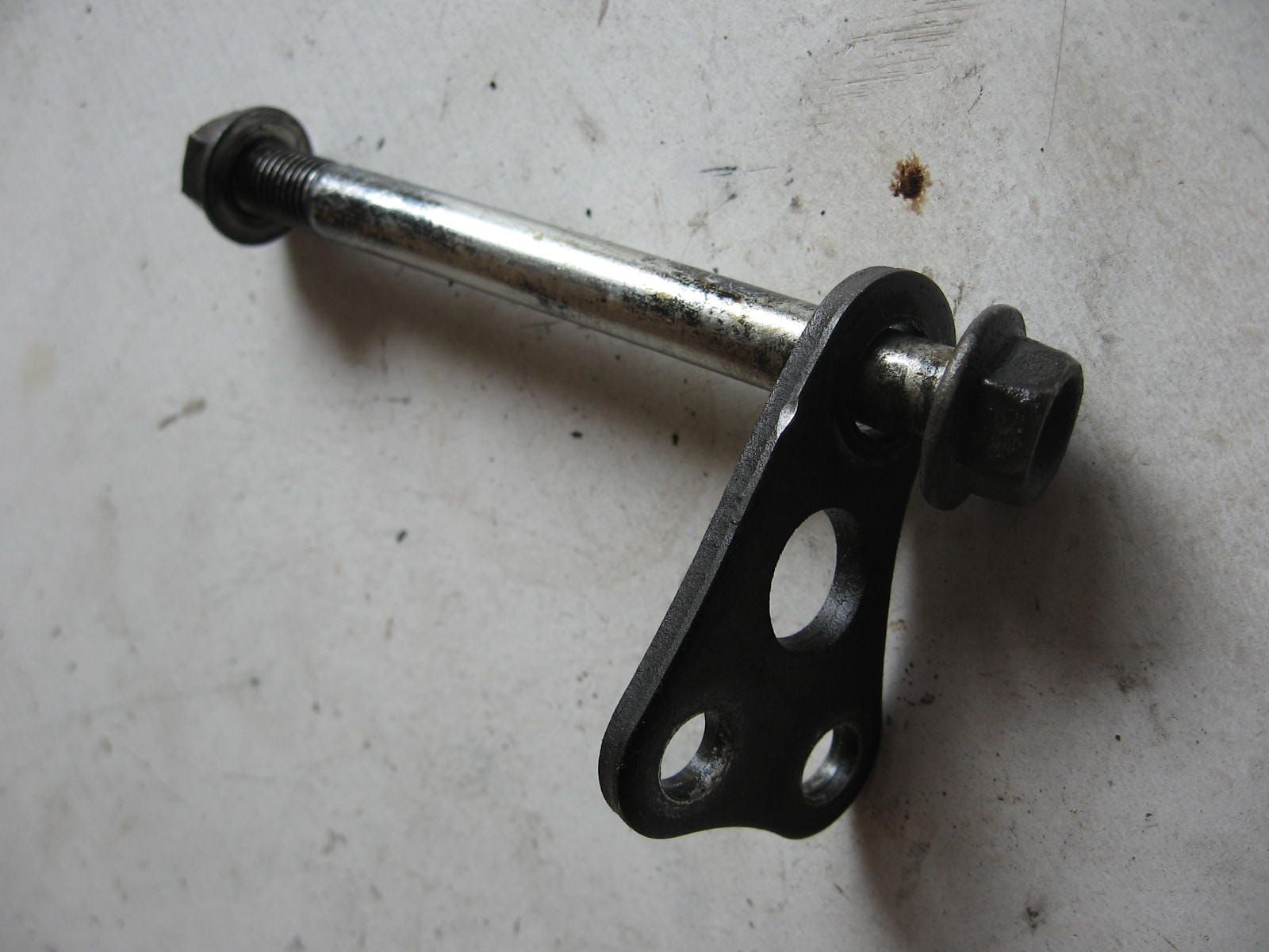 blokbout m10x110 met schetsplaatblokbevestiging 	Xbr500 	50351-mk4-000 , 90105-mg3-000