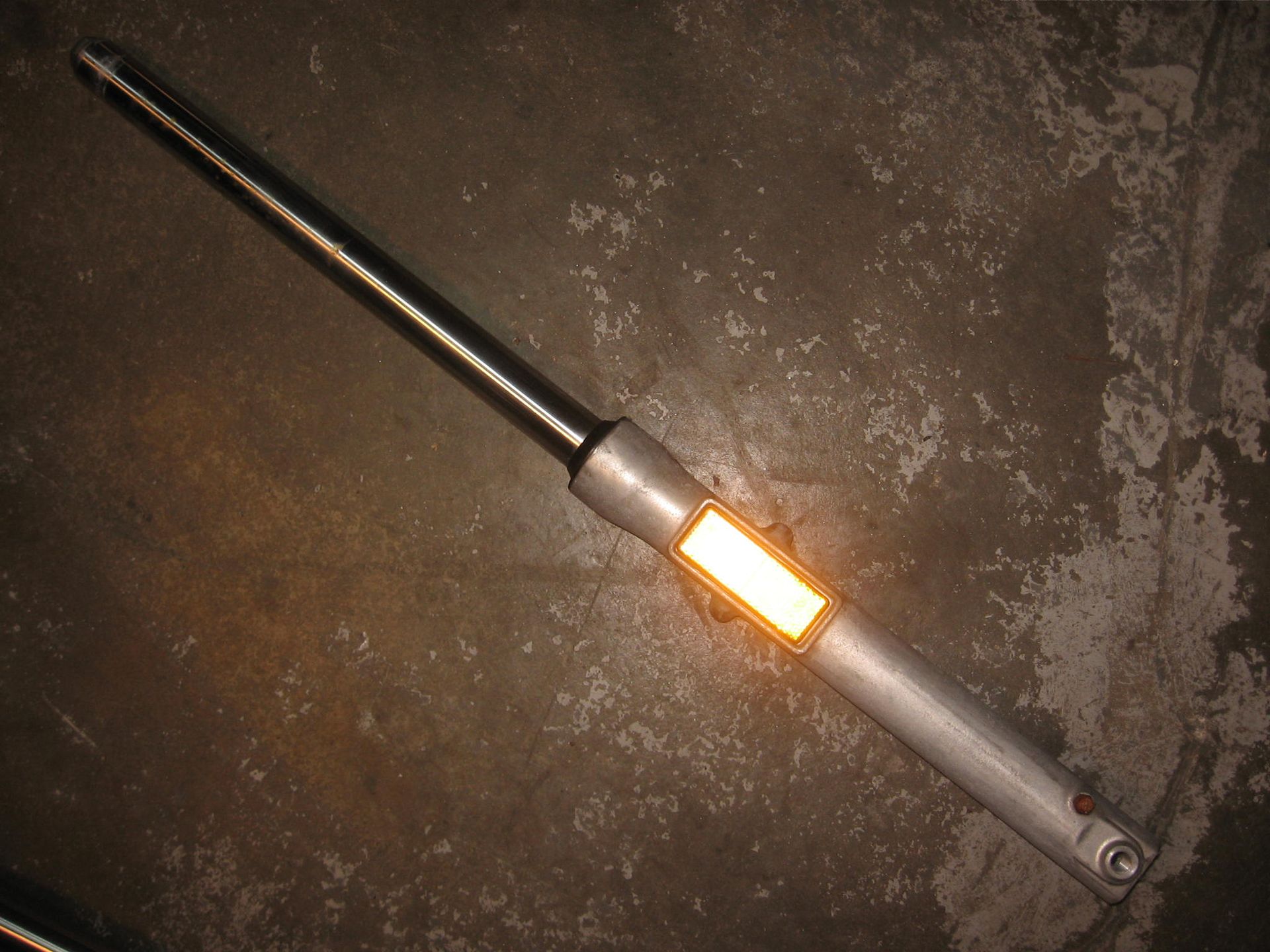 voorpoot links // cmx250c 1985-87		51500-kr3-671