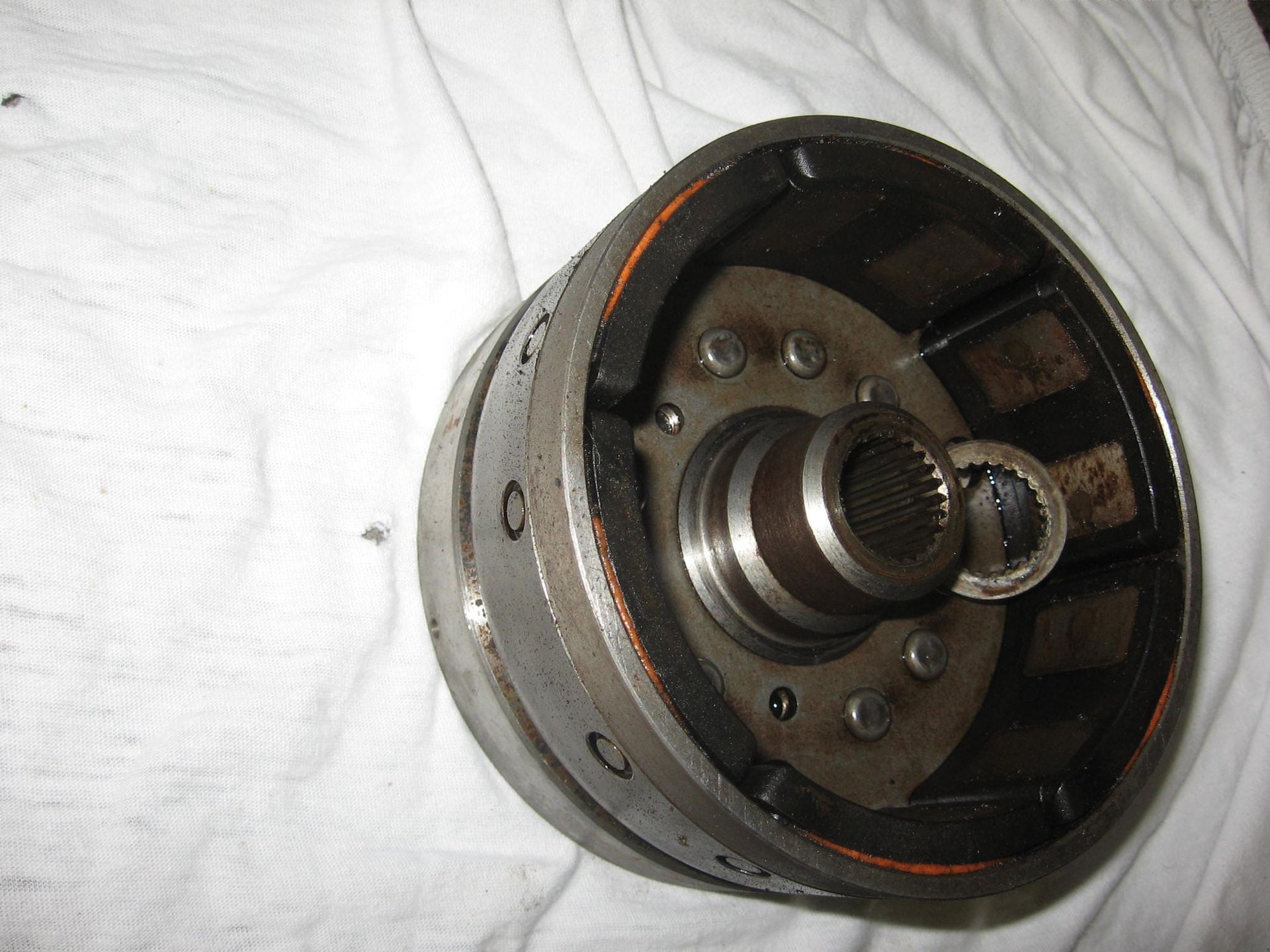 Dynamorotor + startkoppeling buitenring // gl1000 gl1100 1976 -1983		31110-MB9-003 + 28120-371-000