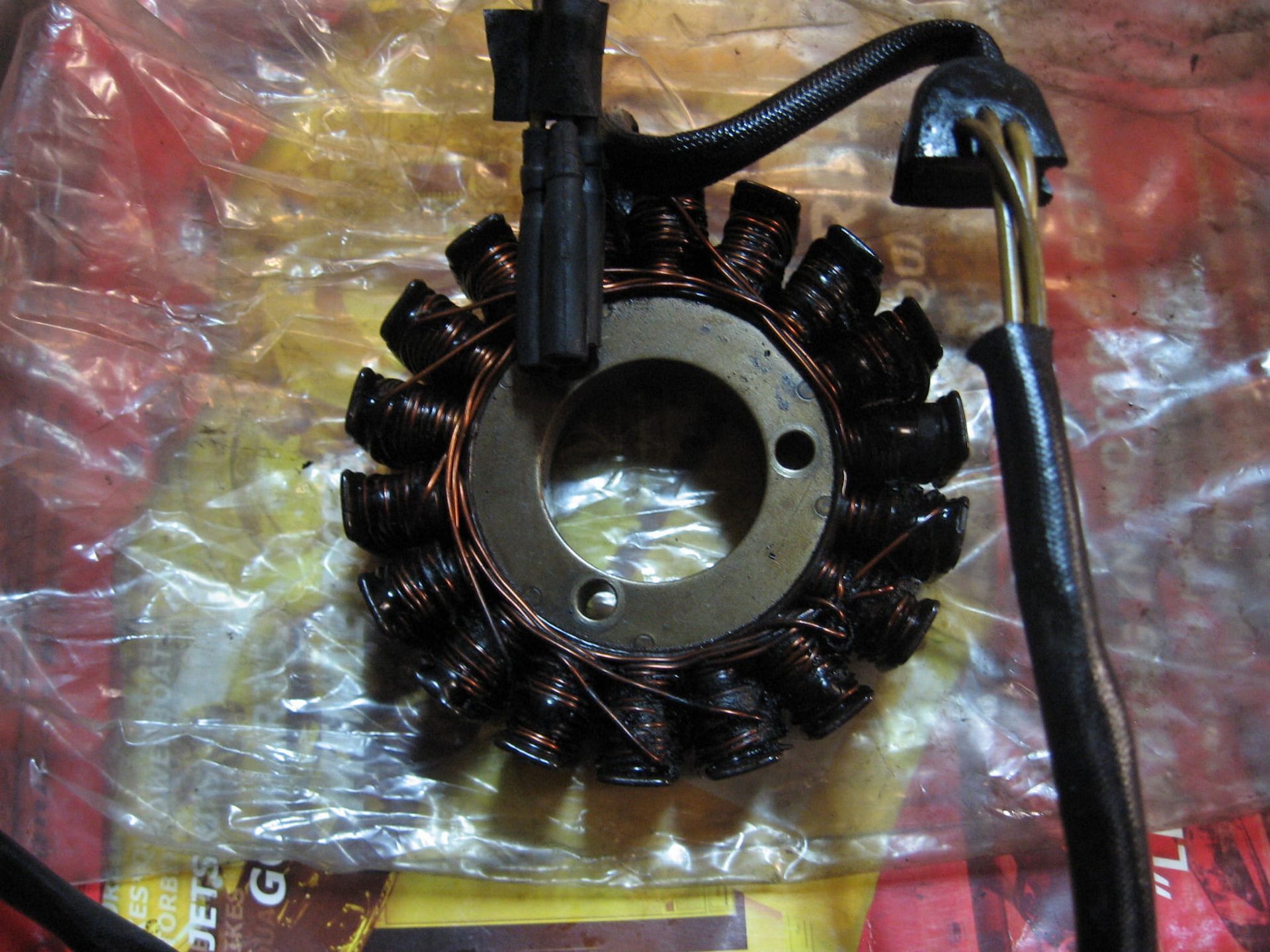 dynamostator dynamospoel 	Gsx550es 1983-86 , gs550es 83-86