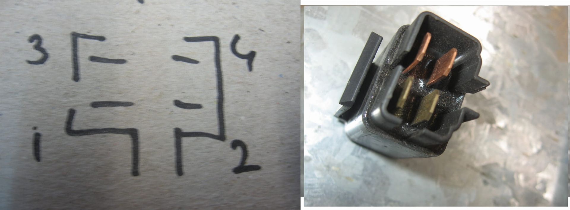 relais maak 1-3 , zijstand / relais benzine pomp	Gn250 , sv650 2003-2008 (pomp ,vz800 (koplamp	38740-24b10	38740-24b00 , 38740-24x50 (2)