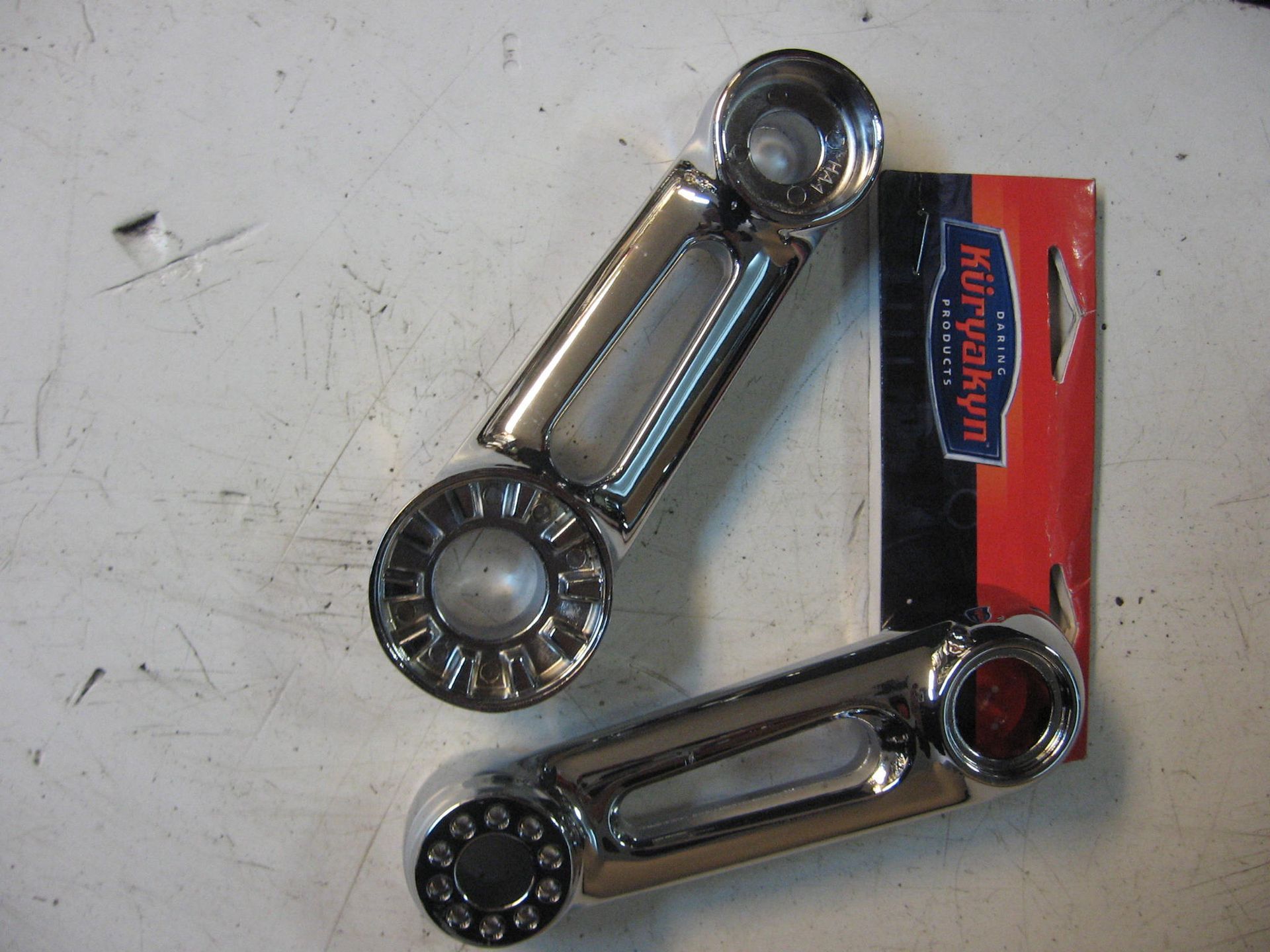 set armen lange versie (6 “) voor Küryakyn ERGO , ERGO II cruise pegs	replacement parts / o.a honda en universeel cruisers	kuryakyn	4061