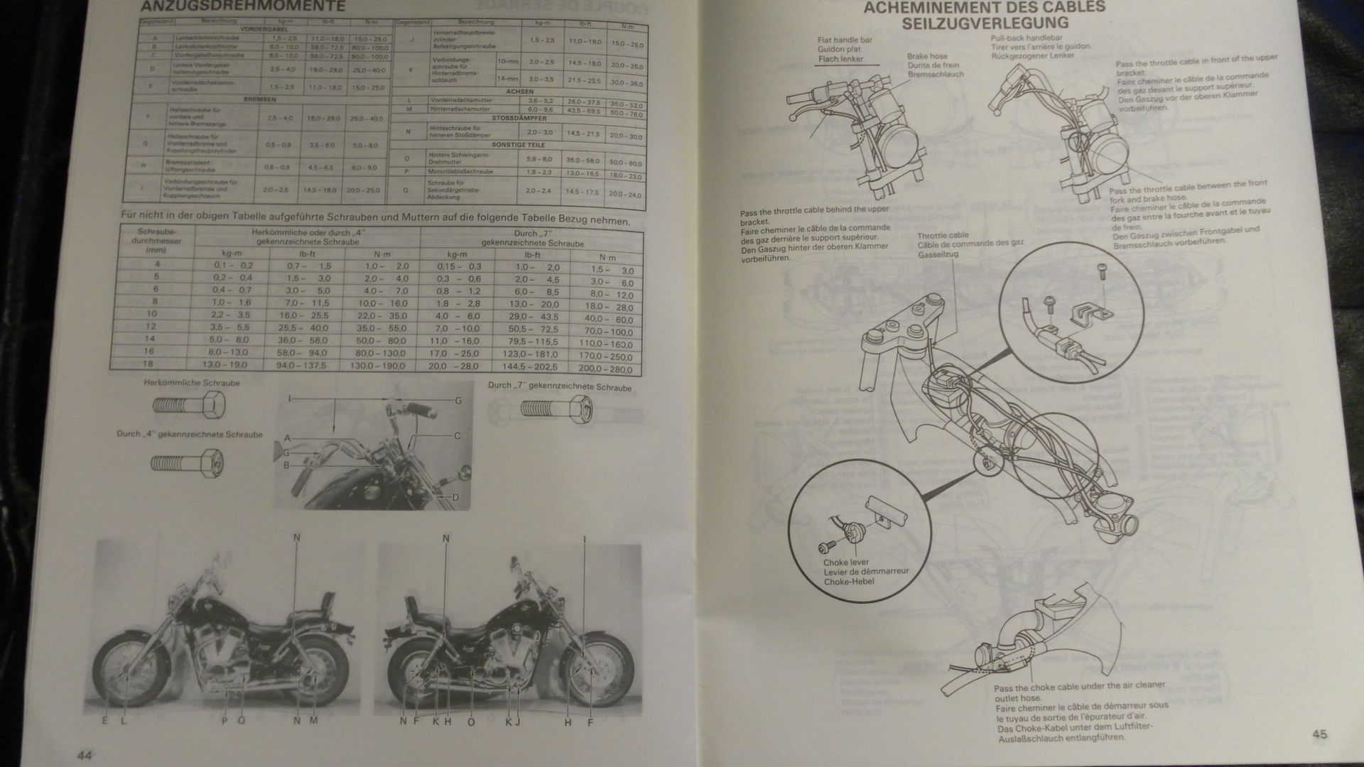 Set-up manual , handleiding rijklaar maken nieuwe motor	VS1400H		99505-01367-011	Januari 1987