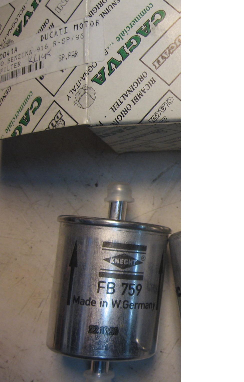 benzinefilter	Ducati 916 R-SP 96	, st4 st3,  monter, 42540041A  , FB759