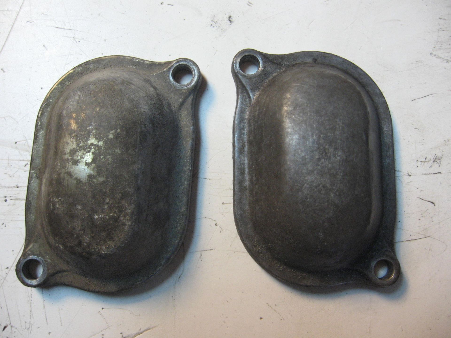 set ovale deksels toegang tot in en uitlaat kleppen/ tr1		4x7-11187 + 4x7-11186