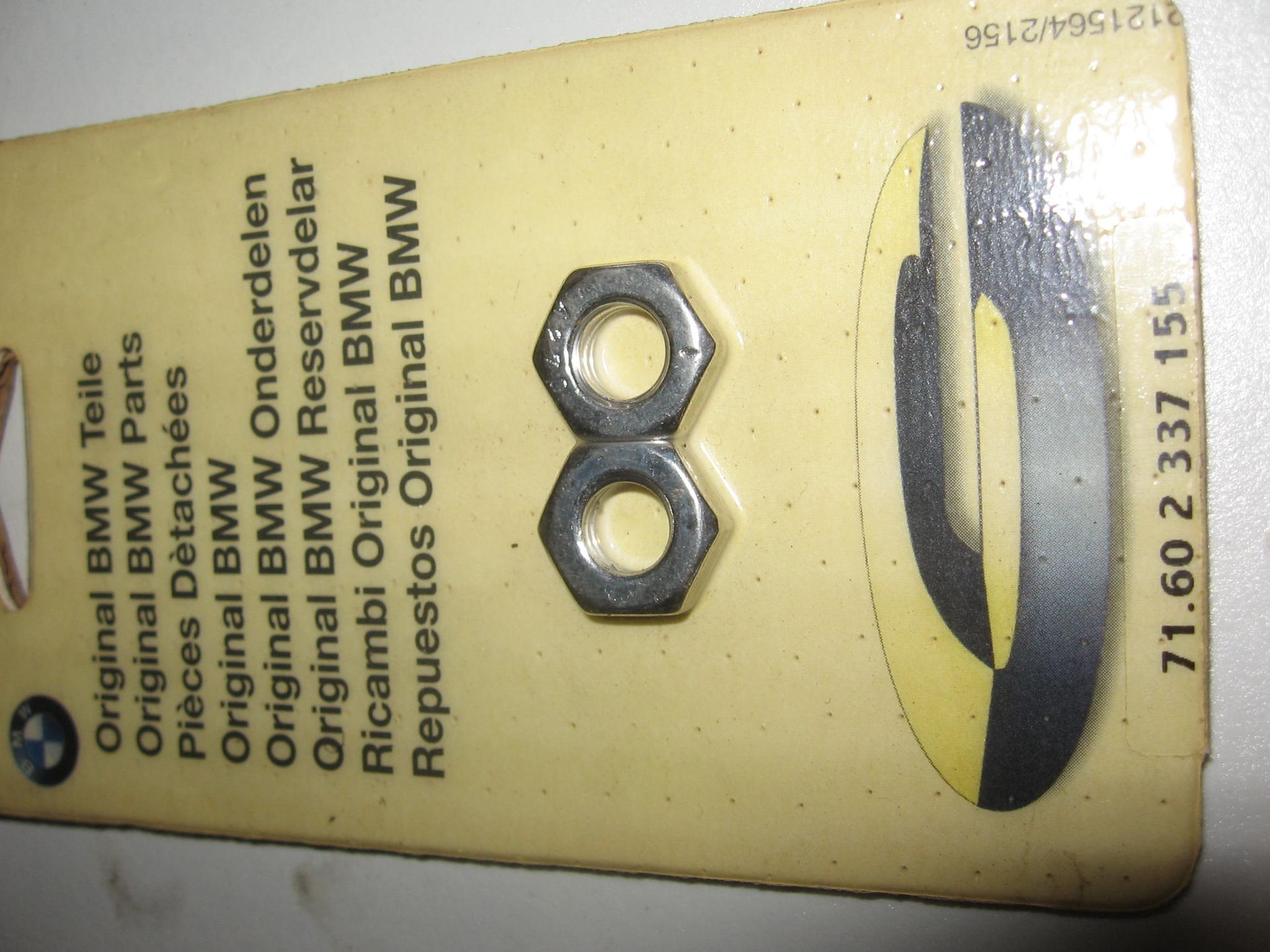 moer chroom bevestiging valbeugels // r1200c r850c	oem		71 60 2 337 155	, 71602337155