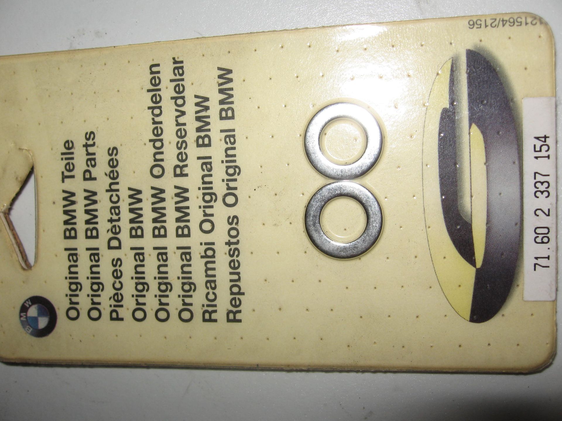 ringen chroom bevesteging valbeugel // r1200c r850c	oem		71 60 2 337 154	, 71602337154