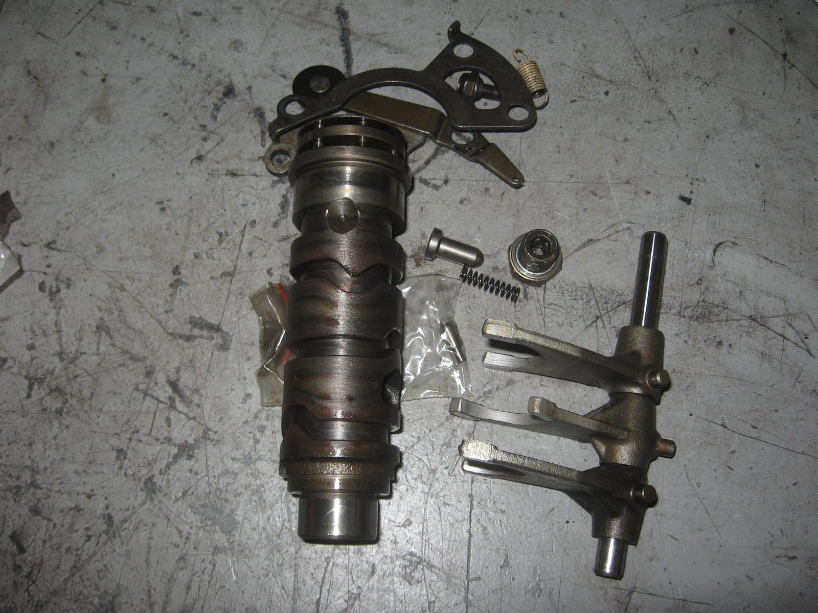 schakel wals+vorken -- gs450l 1987
