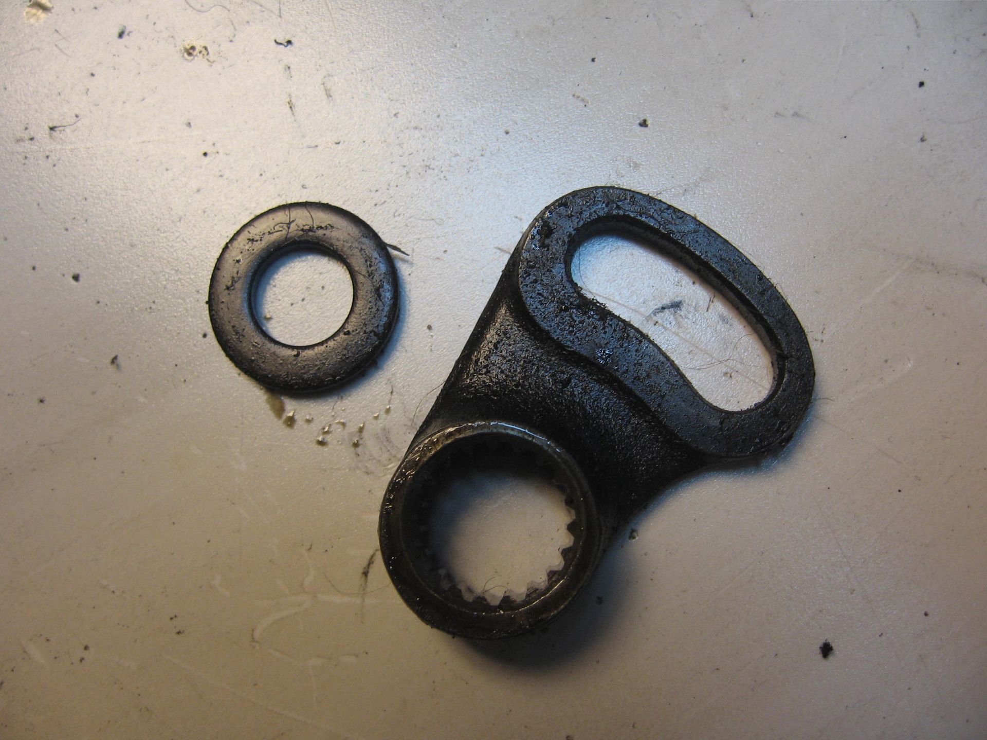 plate stopper balanceas -- cb400 n 1981 13615-413-000
