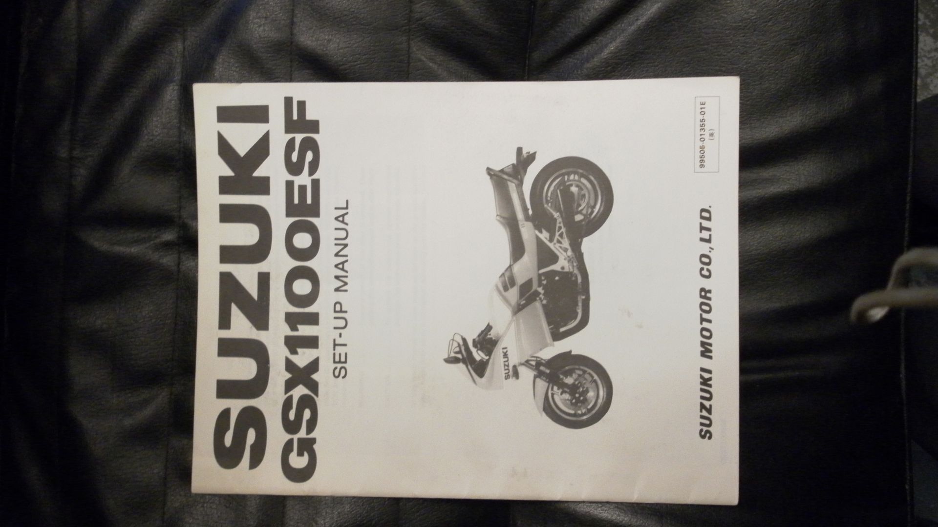 set-up manual , handleiding rijklaar maken nieuwe motor	GSX1100ESF		99505-01355-01E	November 1984