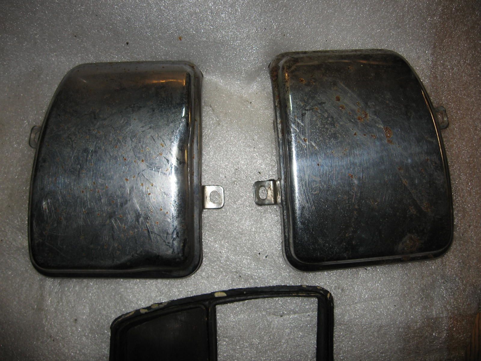 set zijkap luchtfilterhuis , chroom niet goed	, gs1000	13742-45050 , 13741-45050