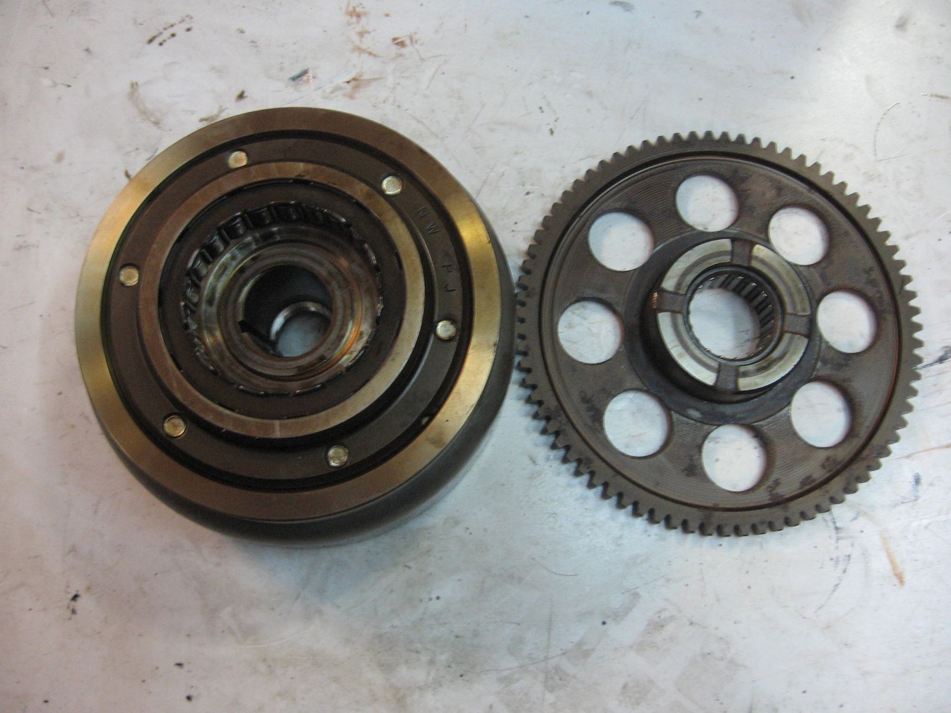 startkoppeling -- vt600c 1988-2007 / 1988-1996 // complete set voor ; 1988-89  1991-1996		28110-mm9-000 + 28125-mm9-004	28125-mm9-014, 28120-mm9-003,