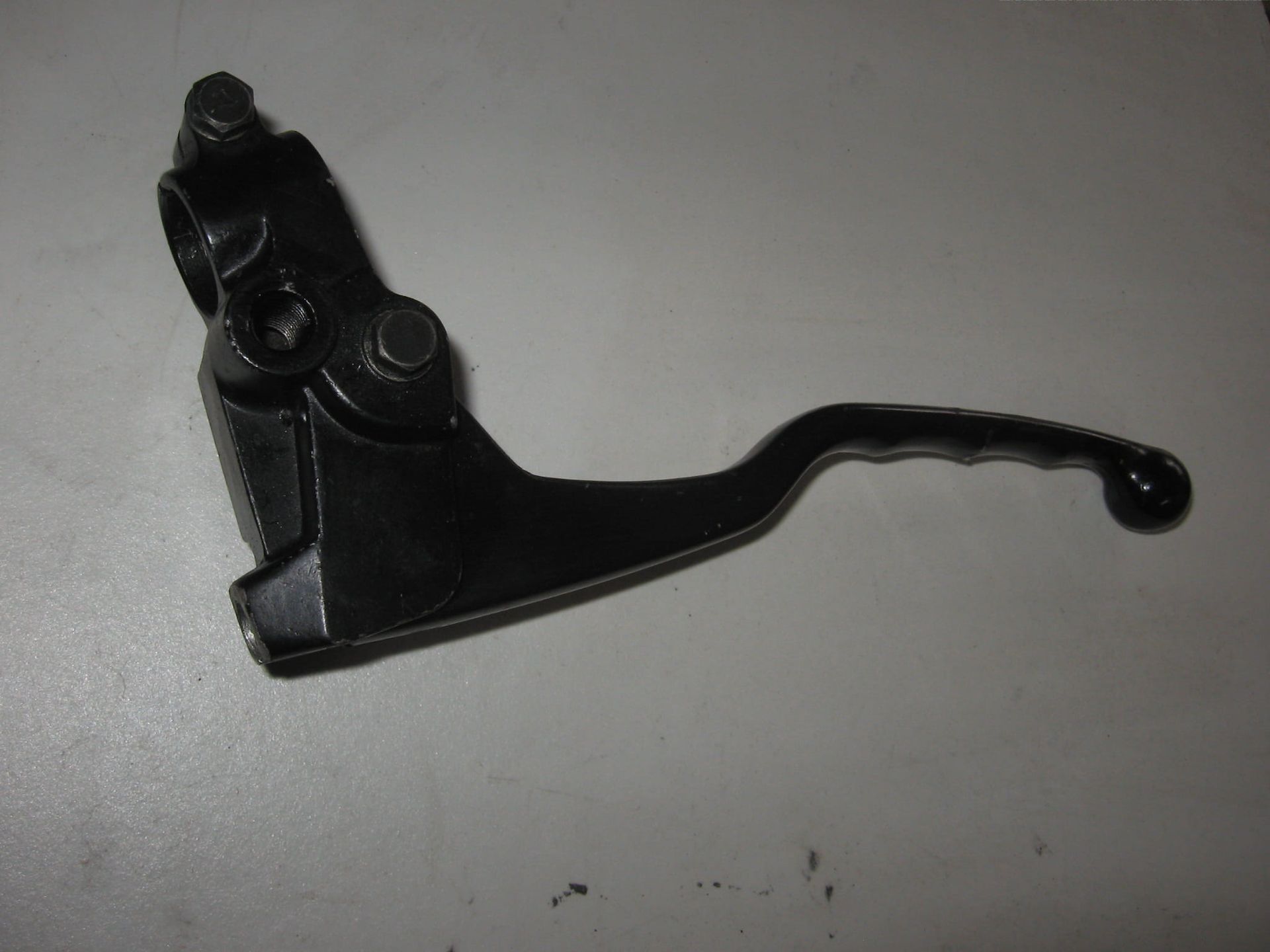 houder met hevel bediening koppeling op stuur // ex500 a , gpz500s 1988	Ex250 1986-2007	46076-1105 , 13091-1272 +46092-1103