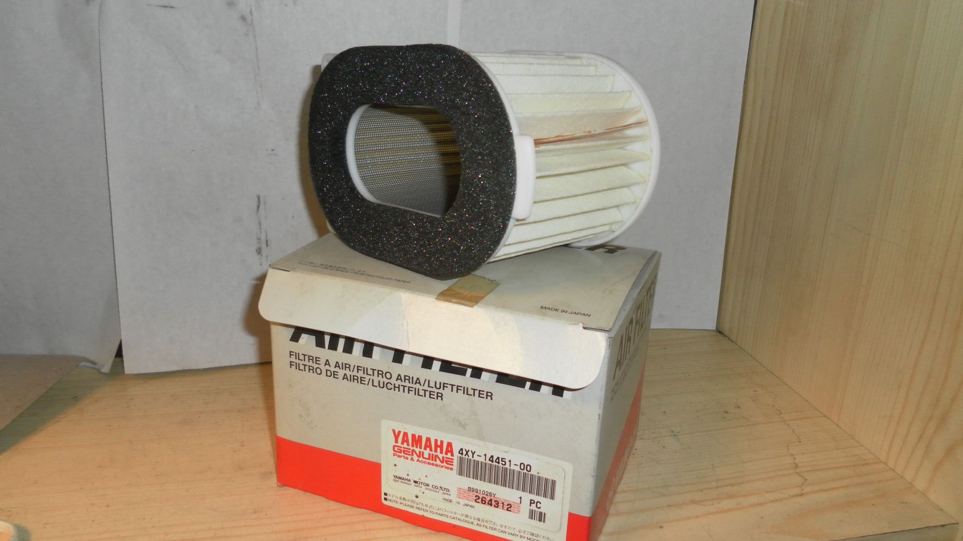 yamaha luchtfilter		Xvz13 99-2013		4xy-14451-00